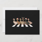 Kerst Eenden Grappige Dieren Kerst Boerderij Liefh Feestdagenkaart (Voorkant)