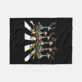 Kerst Eenden Leuke Dieren Kerst Liefhebber Eenden Fleece Deken (Voorkant (Horizontaal))
