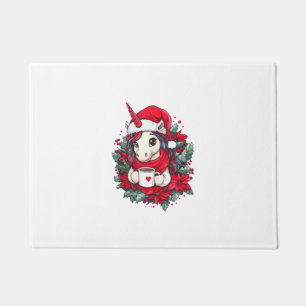 Kerst Eenhoorn Decor Meisjes Jongens Kinder Kerst Deurmat