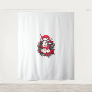 Kerst Eenhoorn Decor Meisjes Jongens Kinder Kerst Wandkleed