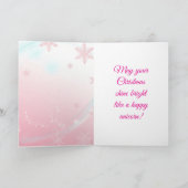 Kerst Eenhoorn Kaart (Binnen)