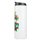 Kerst Eenhoorn Meisjes Jongens Kerstmis Santa Scha Thermosbeker (Geroteerd rechts)