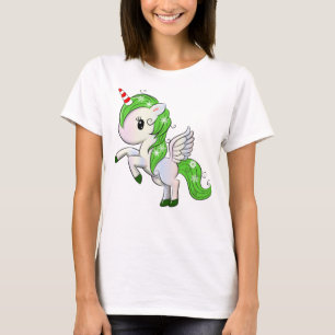 Kerst Eenhoorn Pegasus T-shirt