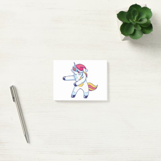 Kerst Eenhoorn Post-it® Notes (Kantoor)