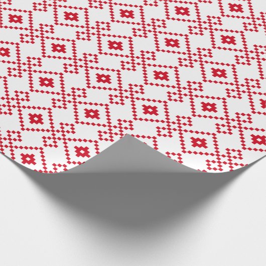 Kerst effen trui cadeaupapier (Hoek)