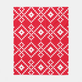 Kerst effen trui fleece deken (Voorkant)