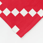 Kerst effen trui fleece deken (Hoek)