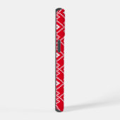 Kerst effen trui iPhone 15 case (Rechterkant)