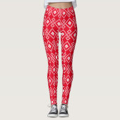 Kerst effen trui leggings (Voorkant)