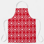 Kerst effen trui schort (Voorkant)