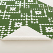 Kerst effen trui sherpa deken (3/4)