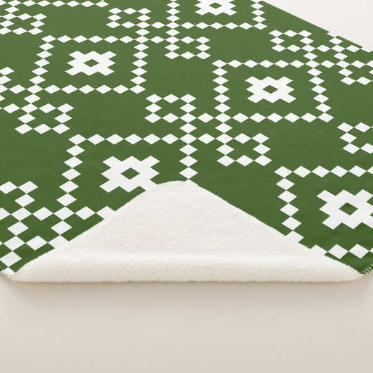 Kerst effen trui sherpa deken (3/4)