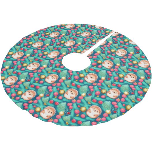 Kerst egel grillig kerstboom rok (Gekanteld)