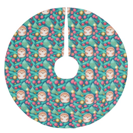 Kerst egel grillig kerstboom rok (Voorkant)