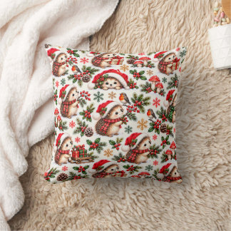 Kerst Egeltje Bos Wensen Kussen