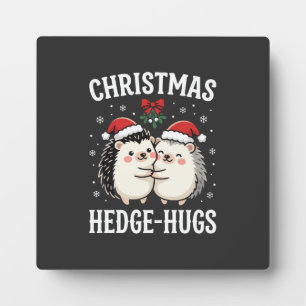 Kerst Egeltje Knuffel Cute Egel Vakantie Fotoplaat