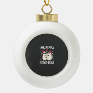 Kerst Egeltje Knuffel Cute Egel Vakantie Keramische Bal Ornament