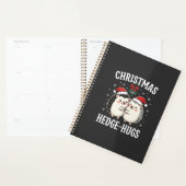Kerst Egeltje-Knuffels Cute Egels Kerstfeest Planner (Display)