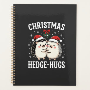 Kerst Egeltje-Knuffels Cute Egels Kerstfeest Planner