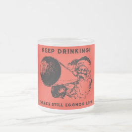 Kerst Eggnog Santa Matglas Koffiemok