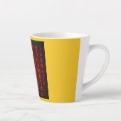 Kerst Egyptische hiërogliefen 1 Latte Mok (Rechts)