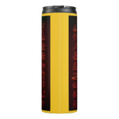 Kerst Egyptische hiërogliefen 1 Thermosbeker (Achterkant)