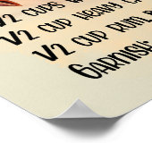 Kerst eierpunch recept kerst poster (Hoek)