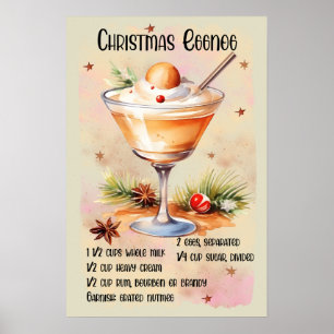 Kerst eierpunch recept kerst poster
