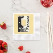 Kerst eierpunch servet (Insitu)