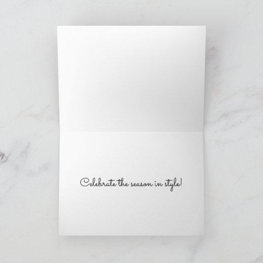 Kerst Eland Kaart (Binnen)