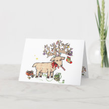 Kerst-Eland Kerstkaart