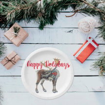 Kerst-Eland met Aanpasbare Groet