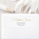 Kerst Elegant Seizoensgebonden Rood Goud Label (Insitu)