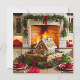 Kerst Elegantie Kaart