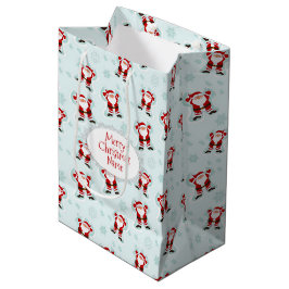 Kerst Elementen Kerstman Medium Cadeauzakje