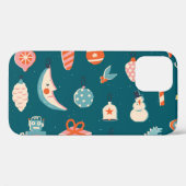 Kerst Elementen Winter Vakantie Set Case-Mate iPhone Case (Achterkant (horizontaal))