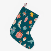 Kerst Elementen Winter Vakantie Set Kleine Kerstsok (Voorkant (Hangend))