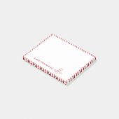 Kerst Elf Bericht Een briefje van je Elf Post-it® Notes (Schuin)