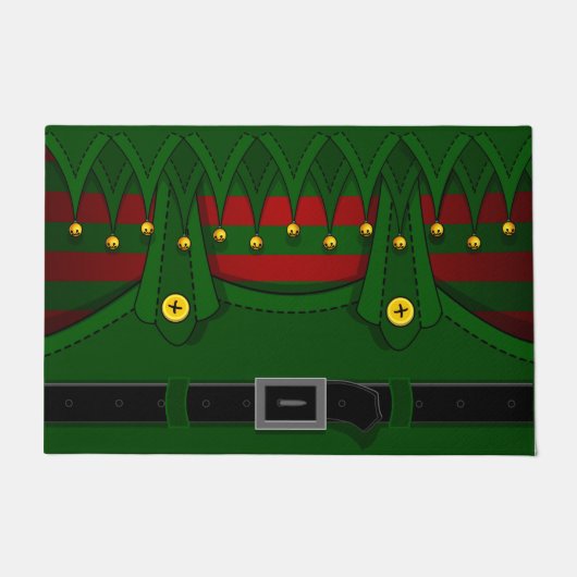 Kerst Elf Deurmatten & Decor (Voorkant)