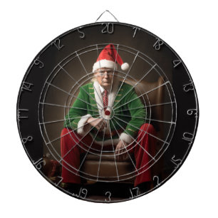 Kerst Elf Donald Trump Dartbord