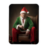 Kerst Elf Donald Trump Magneet (Verticaal)