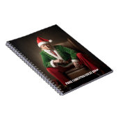 Kerst Elf Donald Trump Notitieboek (Rechterzijde)