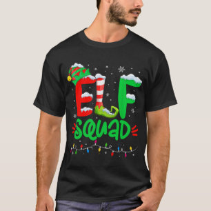 Kerst Elf Familie Matching Pyjama Kerstmis Elf T-shirt