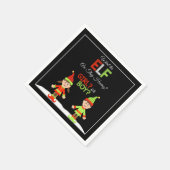 Kerst Elf Geslacht Reveal Servetten (Hoek)