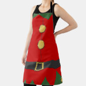 kerst elf helper schort (Insitu)