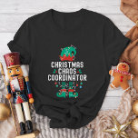 Kerst Elf Kantoor Team Party & Family Matching T-shirt<br><div class="desc">Haal je kantoor-team, familie of vrienden in de kerstsfeer met onze leuke kerst-t-shirts! Perfect voor kantoor-feesten, familiebijeenkomsten of feestelijke evenementen, deze shirten geven een leuke draai aan het vakantieseizoen. Of het nu voor werk, familie bijpassende outfits, of vrienden, deze t - shirts zal uw vakantie groep foto extra vrolijk en...</div>