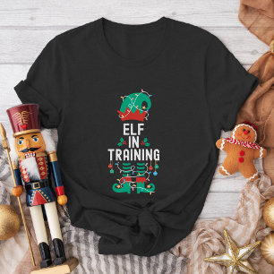Kerst Elf Kantoor Team Party & Family Matching T-shirt