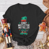 Kerst Elf Kantoor Team Party & Family Matching T-shirt