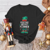 Kerst Elf Kantoor Team Party & Family Matching T-shirt