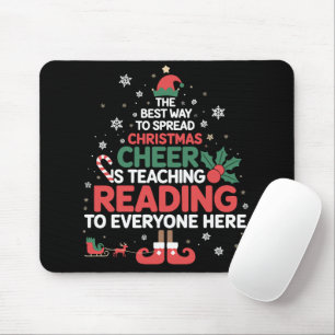 Kerst Elf Kerstmis Cheer Voorleesleraar Muismat